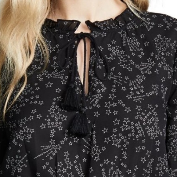 Rebecca Minkoff Rosemary Star-Print
Long-Sleeve Short Dress - XS - Picture 3 of 9